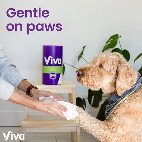 Viva Signature Cloth Paper Towels, 3 Double Rolls, 94 Sheets per Roll in Saudi Arabia