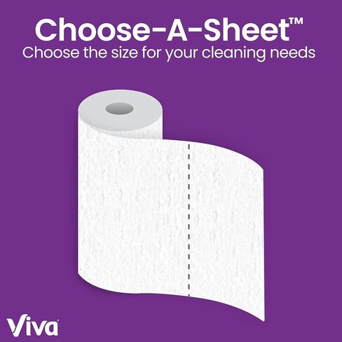Viva Signature Cloth Paper Towels, 3 Double Rolls, 94 Sheets per Roll in Saudi Arabia