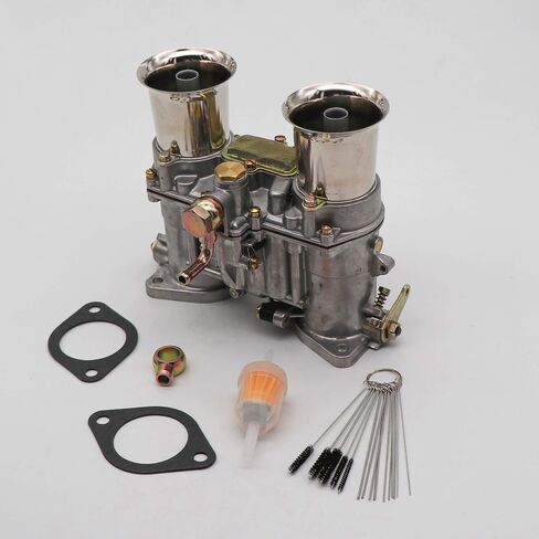 KIPA Carburetor For 48 IDA 48IDA Vertical Carb, Replace OE Number 19030.018, Proper jetting & tuning With Carbon Dirt Jet Cleaner Tool Kit & Fuel Filter in Saudi Arabia