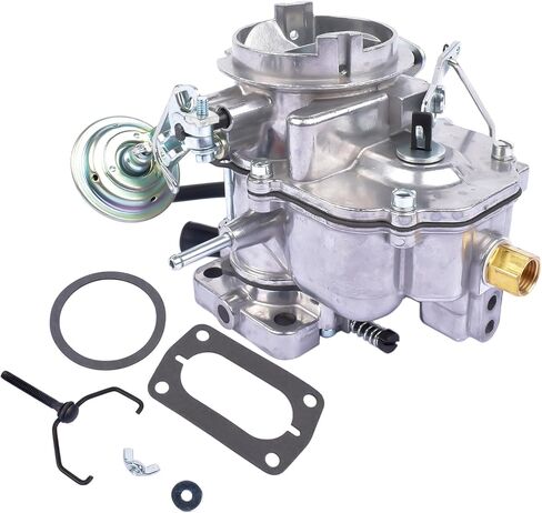GELUOXI 2 Barrel Carburetor 273-318 Replacement for Dodge Chrysler 318 Carb V8 5.2L 6CIL Engine 1967-1980 Manual Choke in Saudi Arabia