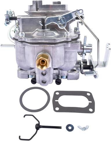 GELUOXI 2 Barrel Carburetor 273-318 Replacement for Dodge Chrysler 318 Carb V8 5.2L 6CIL Engine 1967-1980 Manual Choke in Saudi Arabia