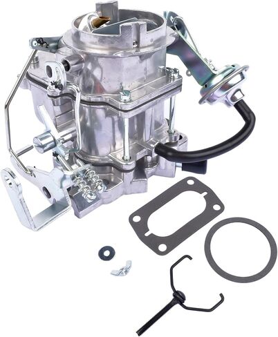 GELUOXI 2 Barrel Carburetor 273-318 Replacement for Dodge Chrysler 318 Carb V8 5.2L 6CIL Engine 1967-1980 Manual Choke in Saudi Arabia
