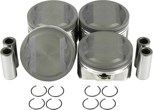 DNJ P194 Standard Piston Set for 2011-2015 / Hyundai, Kia/Optima, Sonata / 2.4L / DOHC / L4 / 16V / 2359cc / VIN 4, VIN D in Saudi Arabia