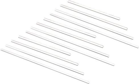 MECCANIXITY 3.3 Borosilicate Glass Stick 5.91" 7.87" 9.84" 11.81" Length Stir Rod Mixing Tools with Both Ends Round for Lab Kitchen Science 4in1 Set in Saudi Arabia