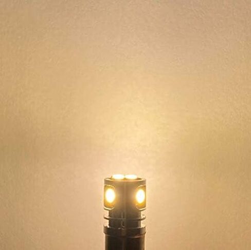 High Output 12/28VDC BA9S T3-1/4 Miniature Bayonet Base LED Replacement Bulb | Replaces Bulbs 12V: 1414 1416 1813 1816 1895 | 28V: 313 1495 1819 1820 1864 757 (2-Pack; Warm White) in Kuwait
