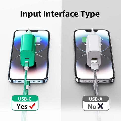 USB C to Lightning Cable,3Pack 3/6/6FT [MFi Certified] iPhone Charger Cord,Nylon Braided iPhone Fast Charger, Apple Charger Cable Fast Charging for iPhone 14 13 12 11 Pro Max Mini XR X 8 7 6s iPad in Saudi Arabia