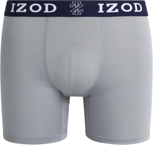 ملابس داخلية للرجال من IZOD - 12 قطعة سراويل داخلية رياضية ناعمة الأداء (S-XL) in Saudi Arabia