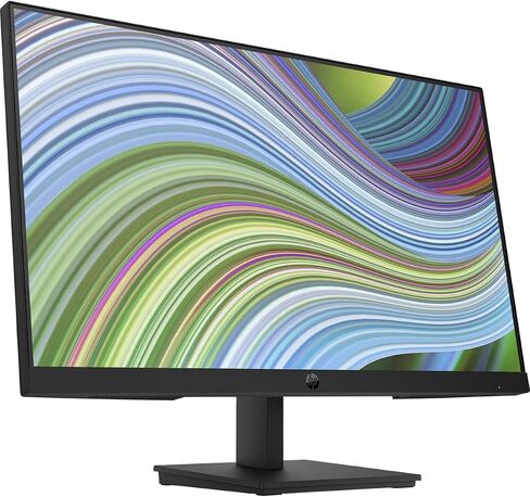 شاشة HP P24 G5 LED LCD مقاس 23.8 بوصة بتقنية Full HD Edge - بنسبة 16:9 - باللون الأسود in Saudi Arabia