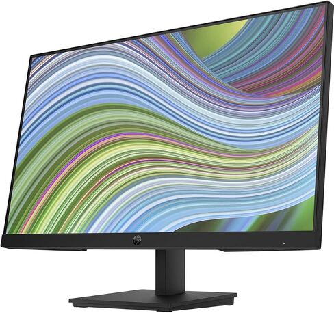 شاشة HP P24 G5 LED LCD مقاس 23.8 بوصة بتقنية Full HD Edge - بنسبة 16:9 - باللون الأسود in Saudi Arabia