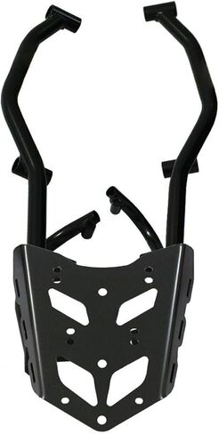 GP Kompozit Rear Luggage Rack with Foot Support Black Compatible For Yamaha Tenere 700 2019-2023 in Saudi Arabia
