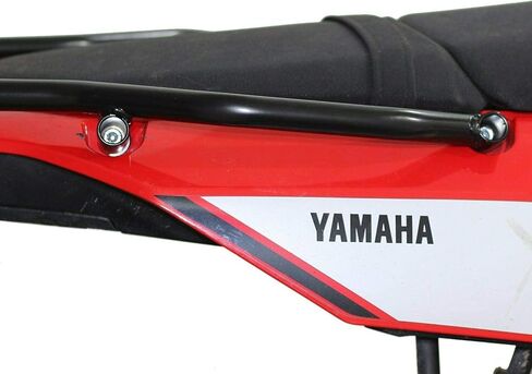 GP Kompozit Rear Luggage Rack with Foot Support Black Compatible For Yamaha Tenere 700 2019-2023 in Saudi Arabia