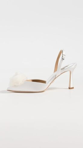 Badgley Mischka Women's Carlise Pump, Soft White, 8 in Saudi Arabia
