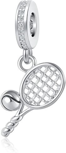 أنا أحب رياضة لعب البيسبول/التنس، سحر الصليب الذهبي، الخرز المتدلي للنساء الأساور in Kuwait