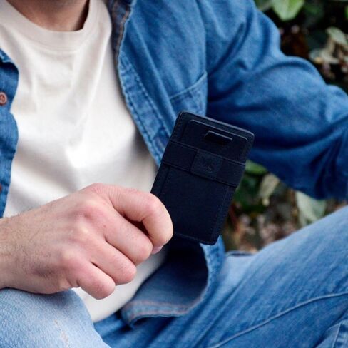 slim wallet for men, rfid blocking, small wallet for men, pocket wallet for men, men wallet leather in Saudi Arabia