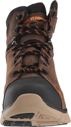 Wolverine Men's Rigger WPF Composite-Toe Mid Wedge Construction Boot, Summer Brown, 12 Extra Wide US in Saudi Arabia