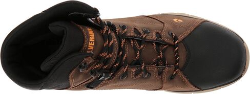 Wolverine Men's Rigger WPF Composite-Toe Mid Wedge Construction Boot, Summer Brown, 12 Extra Wide US in Saudi Arabia