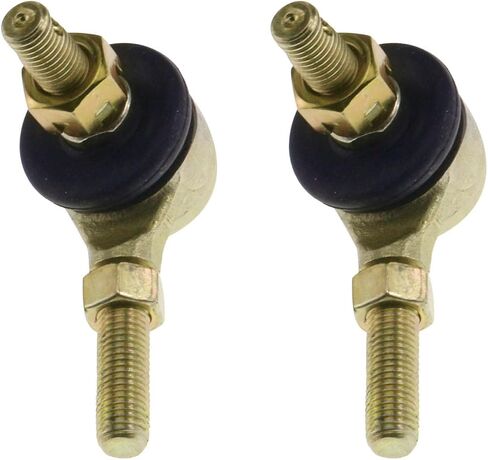 PRO BAT 10-10mm Right Hand Tie Rod Ends W/Castle Nut Ball Joint for 50cc 70cc 90cc 110cc 125cc 200cc 250cc Quad Dirt Bike ATV Four Wheeler Go Kart, 2pcs in Saudi Arabia