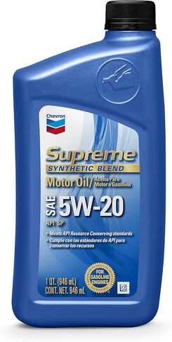 Chevron SAE 20W-50 Supreme Motor Oil - 1 Quart Bottle in Saudi Arabia