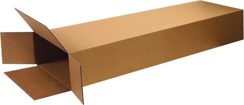 BFHD14468FOL Side Loading Corrugated Cardboard Snowboard Boxes, 14" x 4" x 68", for Shipping, Packing, Moving or Storage, Kraft (Pack of 10) in Saudi Arabia