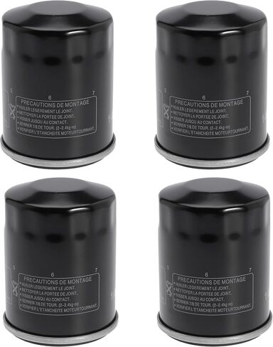 Oil Filter Replace 8M0162829, 8M0065104, 8M0162830, 8M0065103, 822626K04, 822626Q04 for Mercury and Mariner 25-115HP Four Stroke Outboards Engines (Pack of 2) in Saudi Arabia