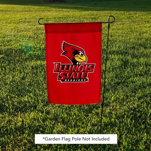Desert Cactus Illinois State University Garden Flag Redbirds ISU Banner 100% Polyester (Design C) in Saudi Arabia
