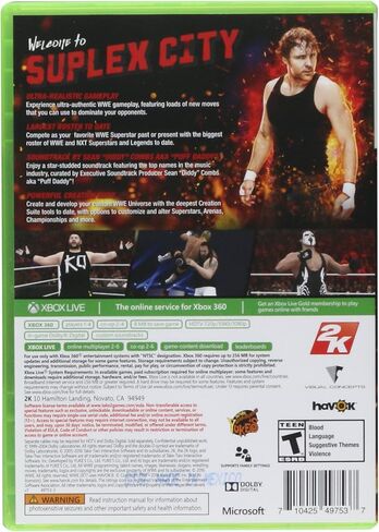 WWE 2K17 - Xbox 360 in Saudi Arabia