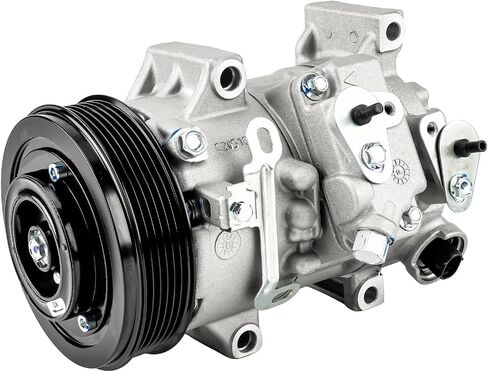 KAX Air Conditioner AC Compressor with Clutch, 68328 replacement for Toyota Corolla 2009-2010 1.8L Sedan, Matrix 2009-2012 1.8L Wagon, xD 2008-2014 1.8L Hatchback in Saudi Arabia