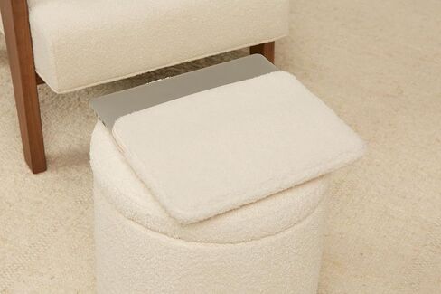 Plush Puffy Laptop Sleeve 13-16 Inch Laptop Sleeve. Beige Laptop Sleeve 14 inch Laptop case Computer Bags for laptops for Women Computer case for MacBook case Laptop Carrying case for Computer Bag in Kuwait