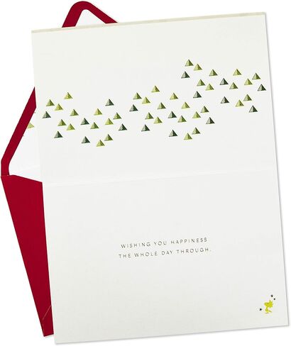 Hallmark Signature Peanuts Birthday Card (Snoopy Canoe) in Saudi Arabia