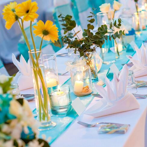 30 قطعة من Nuanchu شموع عائمة غير معطرة مقاس 1.5 بوصة للقطع المركزية العائمة الدافئة شموع شموع عائمة لتزيين حفلات الزفاف (أبيض) in Saudi Arabia
