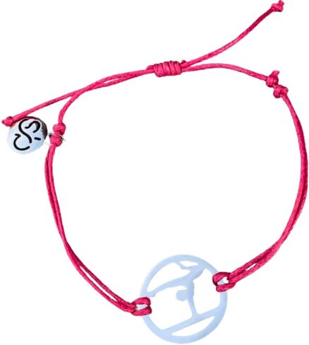 Sportybella - Gymnastics Bracelet, Gymnastics Jewelry, Girls Adjustable Stainless Steel Gymnastics Charm Bracelet for Gymnasts, Gymnastics Gift in Saudi Arabia