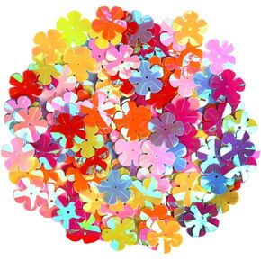 Assorted Color Sizes Spangles Mixed Loose Sequins Crafting Embellishments Christmas Clothes Jewelry Sequins Flower