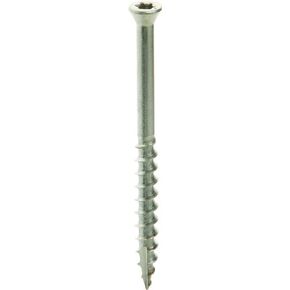 Grip Rite MAXS3TH3051#7 x 3 in. 305 Stainless Steel Star Trim Wood Deck Screw (1 lb. Pack)