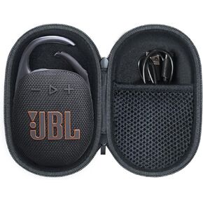 Case for JBL Clip 5 Portable Bluetooth Speaker, Cover for JBL Clip 5 Speaker, Waterproof and Dustproof Feature, for Home, Outdoor and Travel(Black) - Box Only