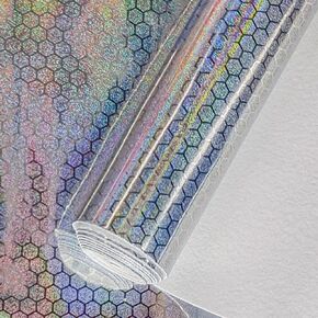 XHT مقاس 30 × 135 سم من الفينيل بنمط كرة القدم المجسم، مادة جلدية صناعية لامعة لأقراط الأقواس الجلدية DIY (وردي داكن) in Kuwait