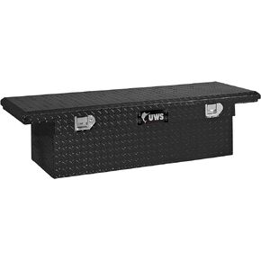 UWS TBS-58-LP-BLK صندوق أدوات متقاطع ذو غطاء واحد أسود مقاس 58 بوصة مع غطاء مشطوف معزول in Kuwait
