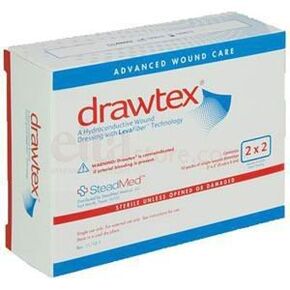 El00302Bx - Drawtex Hydroconductive Dressing with Levafiber, 4 X 4