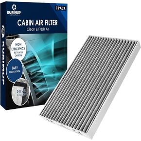 CF11177 Premium Cabin Air Filter with Activated Carbon, Fit for Nissan Cube (2009-2014), Juke (2011-2017), Sentra (2013-2019), LEAF (2011-2023), All Trims
