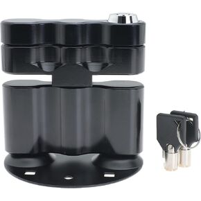 Pack Mount Lock with Keys for RotopaX RX-LOX-PM LOX-PM Compatible Water Pack Gas Can Mounts and Gasoline Pack Fuel Pack or Storage Box, Fuelpax Standard Pack