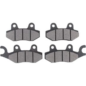 MOTOKU Front Brake Pads for Commander 800R 1000 Maverick 1000R Mule Pro Fx Fxt Bayou 300 400 Teryx 750 4 800 Brute Force 650 750 Rhino 450 660 700