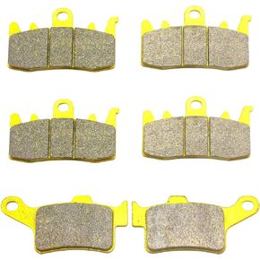 Master Chen Front Rear Brake Pads for Can Am Spyder RT LTD RT-S Eng/6 Speed 2013 2014 2015 2016 2017 2018 2019 2020 2021 2022 - Spyder F3 F3-S F3-T 2015-2022 FA630 FA631 Brakes MC0411