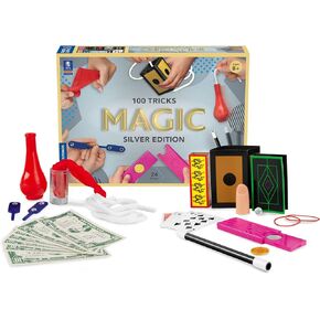 Thames & Kosmos Magic: Silver Edition Playset with 100 Tricks