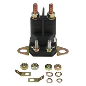 Solarhome 12V Starter Solenoid Relay Switch K3011-62260 K3011-62250 for Kubota Z121SKH Z122EBR Z122RKW Z125EBR Z125SKH ZG123S ZG124E ZG127E ZG127S Zero Turn Mower