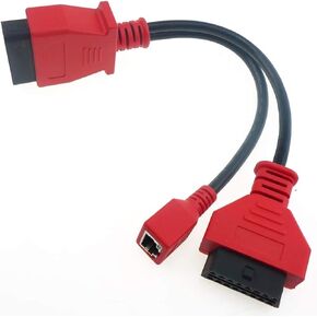 OBD2 Cable Connector for Autel MaxiSYS Pro MS908P Scanner Adapter, Programming Cable for BMW, 16Pin OBD II Adapter Connector Cable Scan Tool