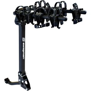 Swagman TRAILHEAD 4 Folding Hitch Mount Bike Rack , Black, Medium