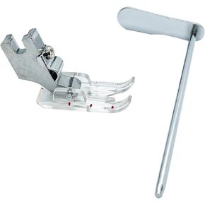 P60309 Slant Shank 1/4 inch Clear Presser Foot for Singer Sewing Machine