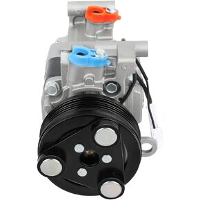cciyu Air Conditioning Compressor 2004-2009 Fit for Mazda 3 3 Sport 2.0L Replaces CO 10759C AC Compressor for Car
