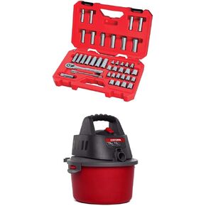 CRAFTSMAN Mechanics Tool Set, SAE/Metric, 3/8-Inch Drive, 40-Piece (CMMT12018)