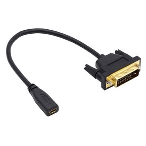 CY Cable DVI 24+1 Male to Female Extension Cable DVI-D Dual Link Digital Video for Monitor Graphics Card 50cm