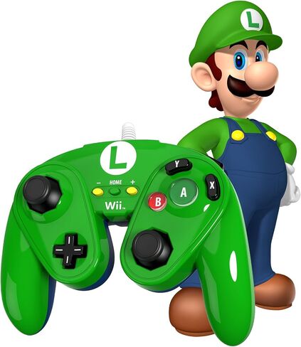 لوحة القتال السلكية PDP لجهاز Wii U - لويجي in Saudi Arabia